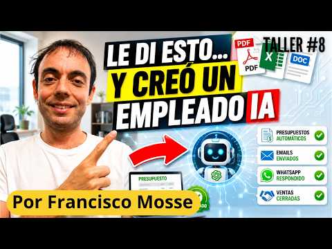 🤖 (Taller #8) Creé un Agente IA para mi empresa en 1 hora