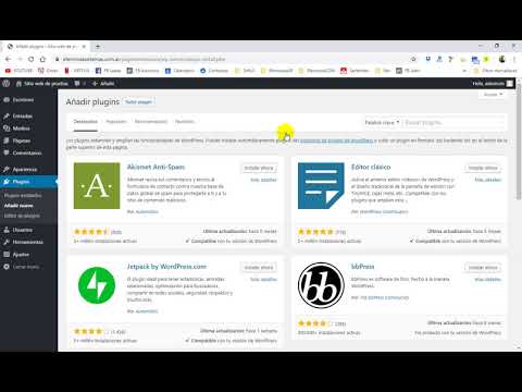 Miniatura · Diferencia entre editor Gutenberg y clasico de Wordpress