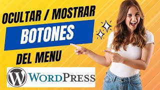 Miniatura · 🔒 Cómo Ocultar o Mostrar Botones (del menú de navegación) en WordPress según el Usuario: Tutorial