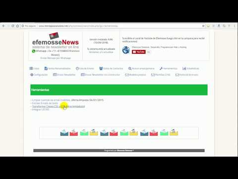 Miniatura · Video Tutorial Sistema de Newsletter (Email Marketing)