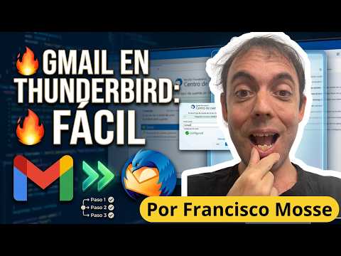 Miniatura · 🔥 Gmail en Thunderbird paso a paso (fácil y claro)