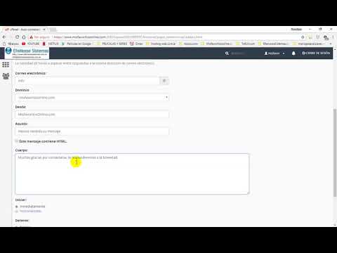 Miniatura · como crear auto contestadores o auto respuestas en cpanel