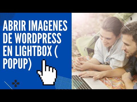 Miniatura · Abrir imágenes en un  Lightbox / Popup en Wordpress
