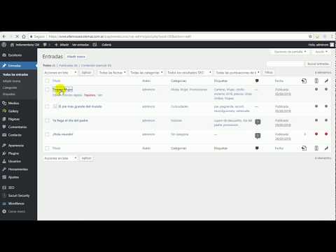Miniatura · Que son los enlaces permanentes en wordpress