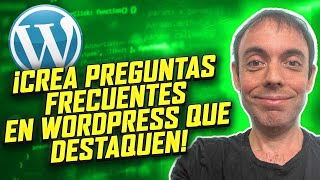 Miniatura · 🔥 Cómo poner preguntas frecuentes en WordPress (fácil)
