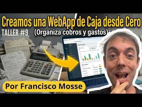 🚀 (Taller #9) Creé una WebApp de Caja con IA que Gestiona Cobros, Gastos y Clientes