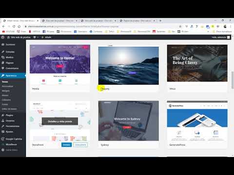 Miniatura · Wordpress: como instalar temas (y más sobre plantillas)